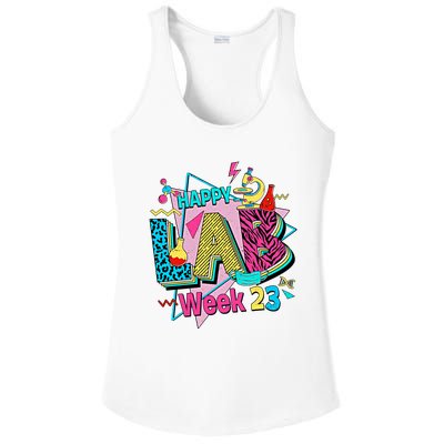 Saved By The Lab Only The Best Support The Rest Lab Week Team Ladies PosiCharge Competitor Racerback Tank