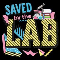 Save By The Lab Lab Week Medical Lab Science Lab Scientist Flat Bill Trucker Hat