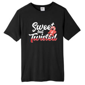 Sweet But Twisted Funny Christmas Candy Lollipop Costume Gift Tall Fusion ChromaSoft Performance T-Shirt