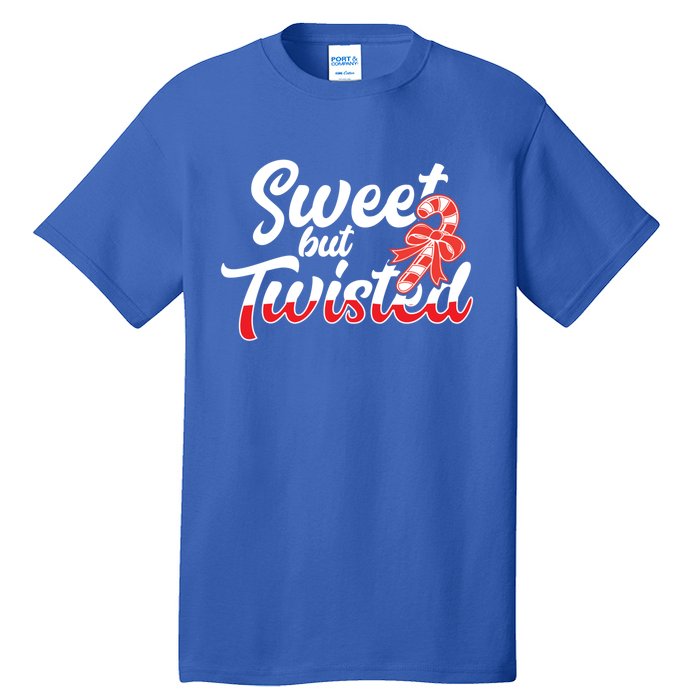 Sweet But Twisted Funny Christmas Candy Lollipop Costume Gift Tall T-Shirt