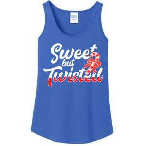 Sweet But Twisted Funny Christmas Candy Lollipop Costume Gift Ladies Essential Tank