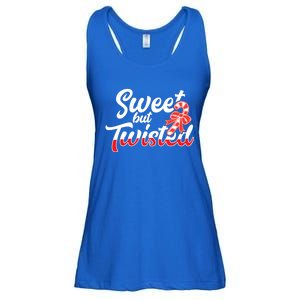 Sweet But Twisted Funny Christmas Candy Lollipop Costume Gift Ladies Essential Flowy Tank