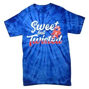 Sweet But Twisted Funny Christmas Candy Lollipop Costume Gift Tie-Dye T-Shirt