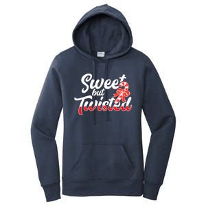 Sweet But Twisted Funny Christmas Candy Lollipop Costume Gift Women's Pullover Hoodie