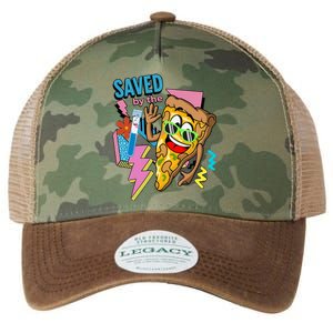 Saved By The Pizza Lab Week Medical Lab Science Lab Tech Phlebotomy Legacy Tie Dye Trucker Hat