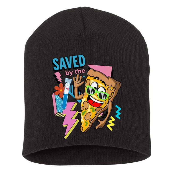 Saved By The Pizza Lab Week Medical Lab Science Lab Tech Phlebotomy Short Acrylic Beanie