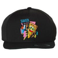 Saved By The Pizza Lab Week Medical Lab Science Lab Tech Phlebotomy Wool Snapback Cap