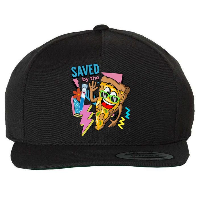 Saved By The Pizza Lab Week Medical Lab Science Lab Tech Phlebotomy Wool Snapback Cap