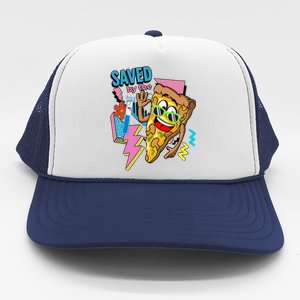 Saved By The Pizza Lab Week Medical Lab Science Lab Tech Phlebotomy Trucker Hat