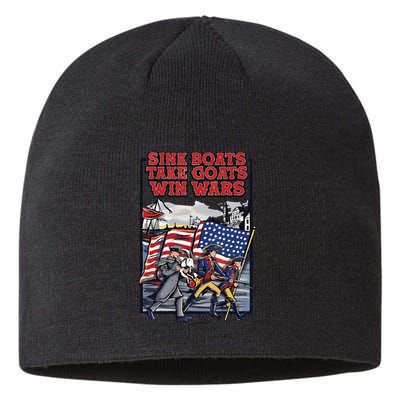 Sink Boats Take Goasts Win Wars Sustainable Beanie