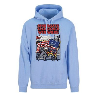 Sink Boats Take Goasts Win Wars Unisex Surf Hoodie