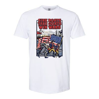 Sink Boats Take Goasts Win Wars Softstyle CVC T-Shirt