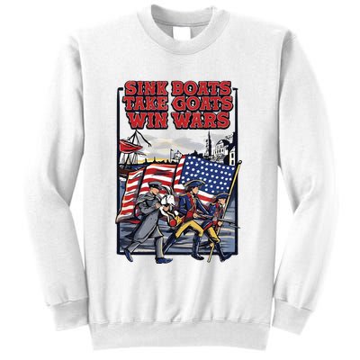 Sink Boats Take Goasts Win Wars Sweatshirt
