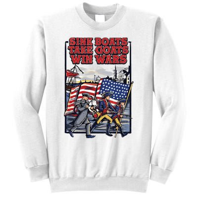 Sink Boats Take Goasts Win Wars Sweatshirt