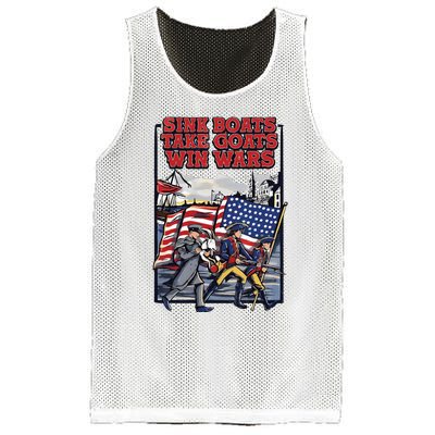 Sink Boats Take Goasts Win Wars Mesh Reversible Basketball Jersey Tank