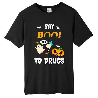 Say Boo To Drugs Red Ribbon Week Awareness Tall Fusion ChromaSoft Performance T-Shirt