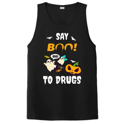 Say Boo To Drugs Red Ribbon Week Awareness PosiCharge Competitor Tank