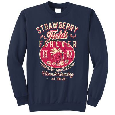 Straw Berry Tields Forever 1967 Vintage Sweatshirt