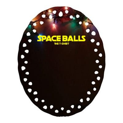 Space Balls The Ceramic Oval Ornament