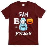 Say Boo To Drugs Funny Halloween Red Ribbon Week Awareness T-Shirt