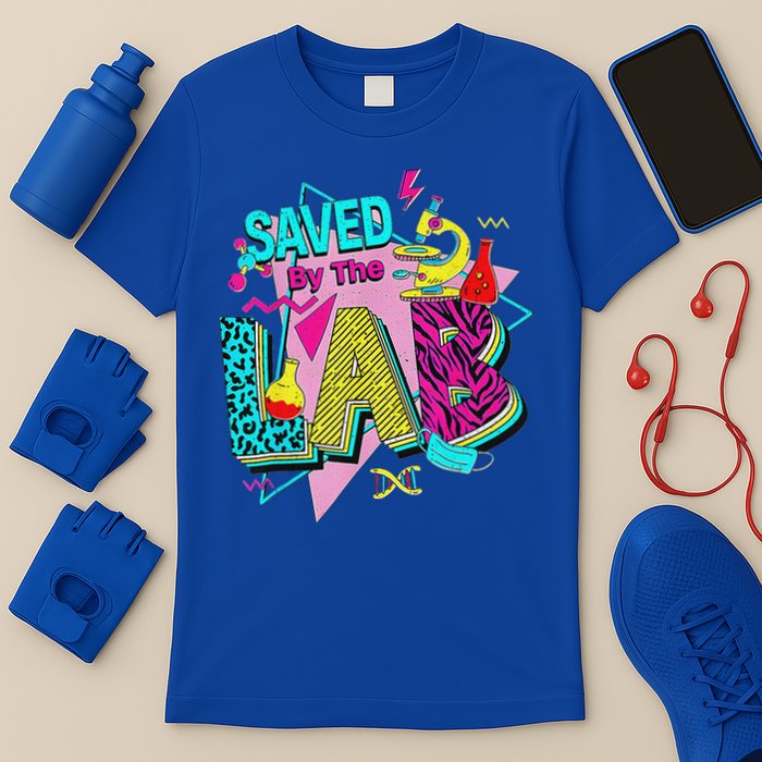 Saved By The Lab Retro Medical Laboratory Tech T-Shirt