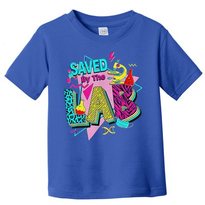 Saved By The Lab Retro Medical Laboratory Tech Toddler T-Shirt