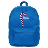 Sweet But Twisted Big Candy Cane Cute Gift 16 in Basic Backpack