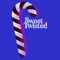 Sweet But Twisted Big Candy Cane Cute Gift 16 in Basic Backpack