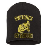 Switches Be Trippin Funny Master Electrician Fuse Box Short Acrylic Beanie