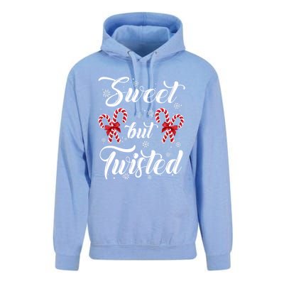 Sweet But Twisted Candy Cane Christmas Hat Funny Funny Gift Cool Gift Unisex Surf Hoodie