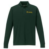 South Bend Tommy Performance Long Sleeve Polo