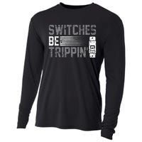 Switches Be Trippin Voltage Lineman Circuit Cable Cooling Performance Long Sleeve Crew