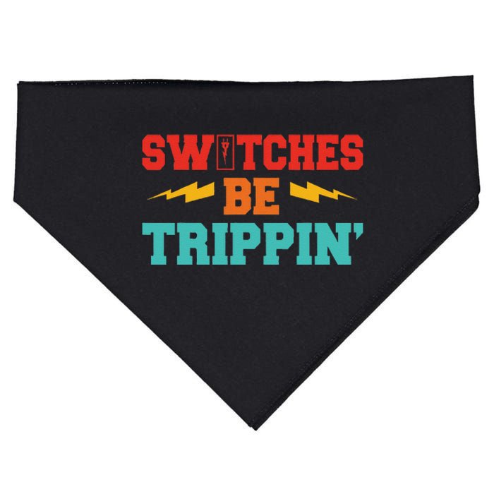 Switches Be Trippin Vintage USA-Made Doggie Bandana