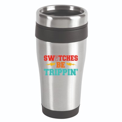 Switches Be Trippin Vintage 16oz Travel Tumbler