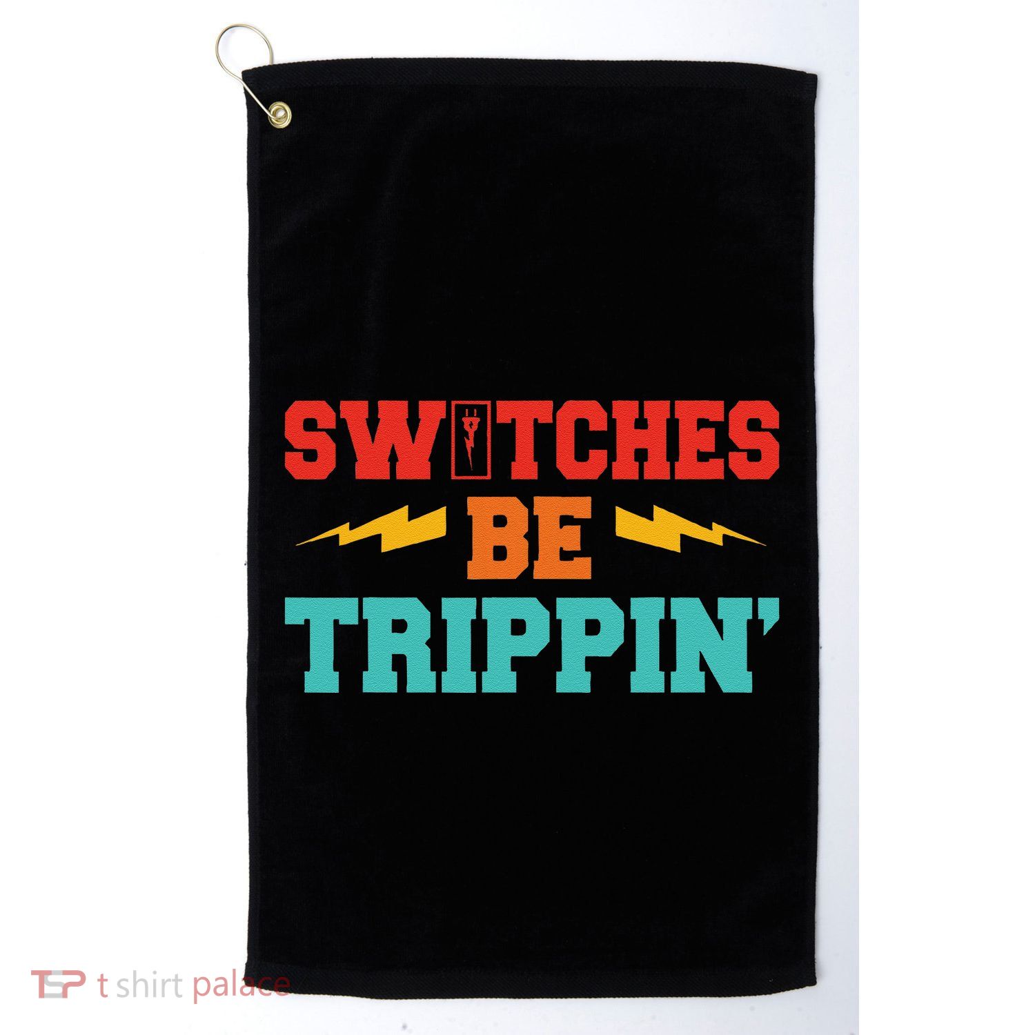 Switches Be Trippin Vintage Golf Towel