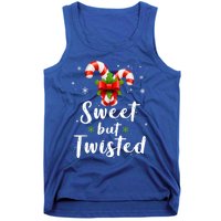 Sweet But Twisted Christmas Funny Candy Cane Xmas Gift Tank Top