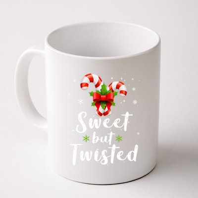 Sweet But Twisted Christmas Funny Candy Cane Xmas Gift Coffee Mug