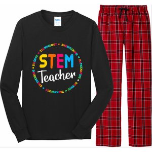 STEAM Back To School STEM Teacher Long Sleeve Pajama Set