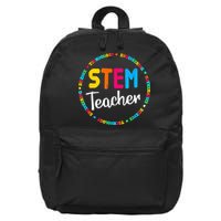 STEAM Back To School STEM Teacher 16 in Basic Backpack