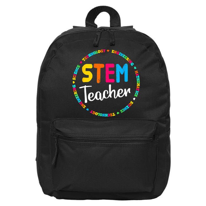 STEAM Back To School STEM Teacher 16 in Basic Backpack