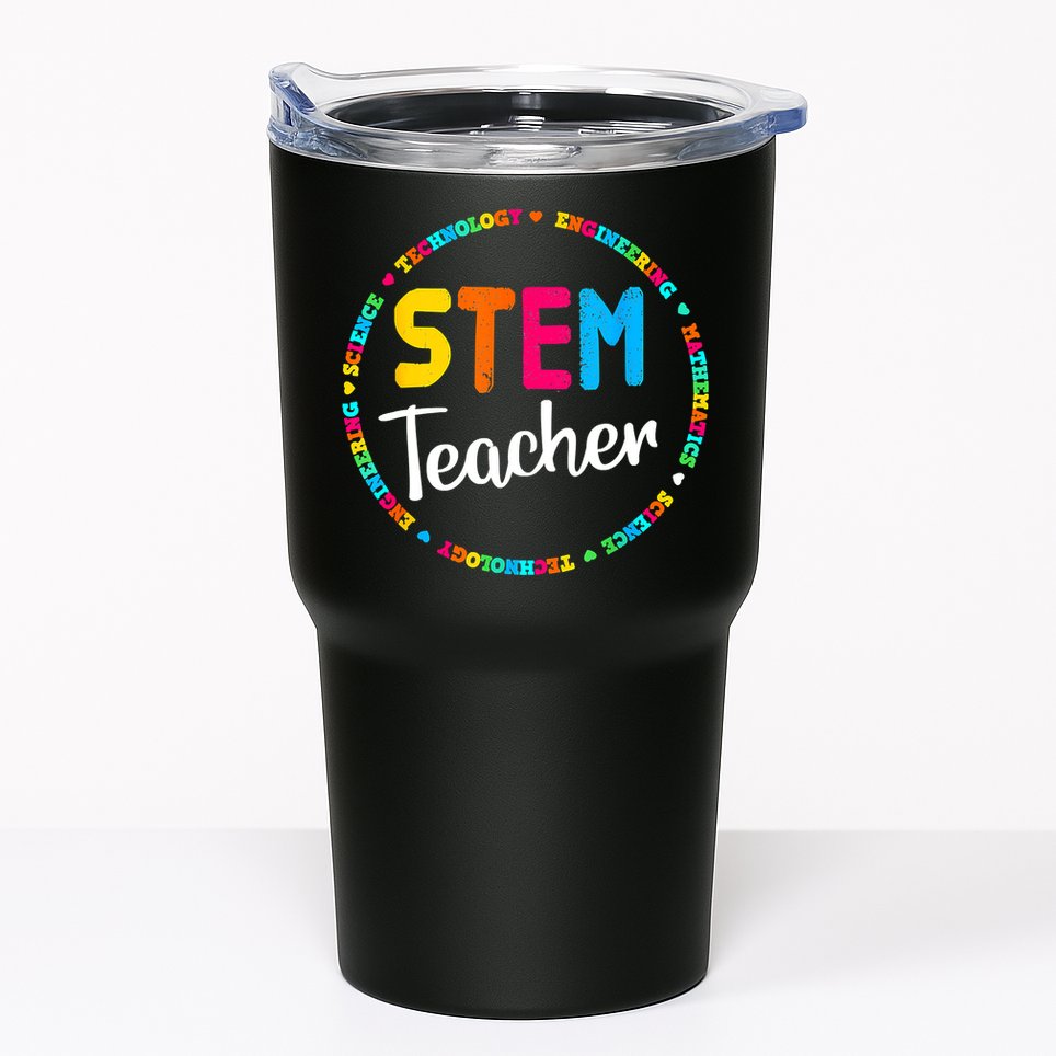 STEAM Back To School STEM Teacher Tumbler
