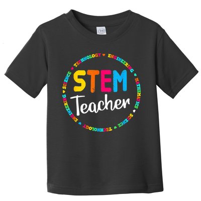 STEAM Back To School STEM Teacher Toddler T-Shirt
