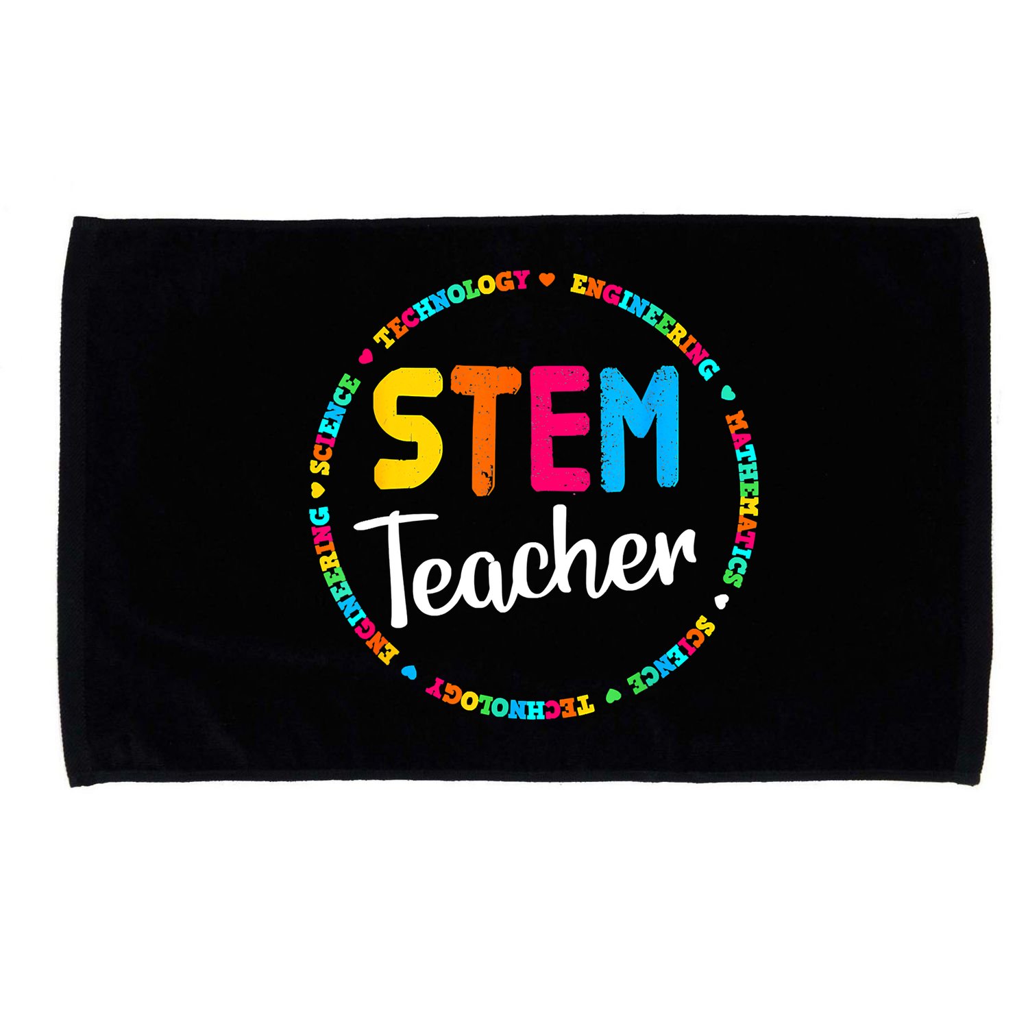 STEAM Back To School STEM Teacher Microfiber Hand Towel