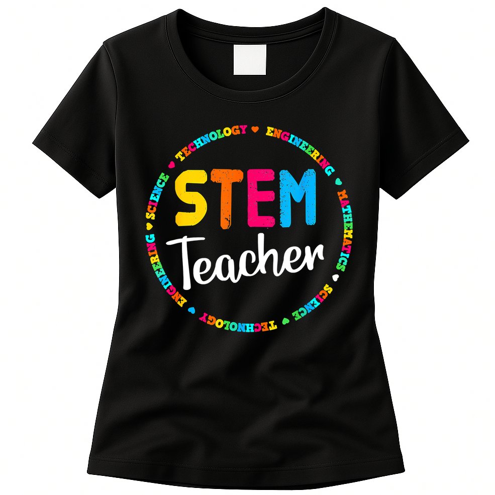 STEAM Back To School STEM Teacher Womens T-Shirt
