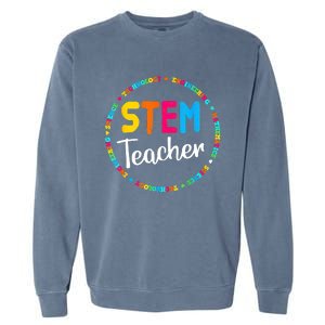 STEAM Back To School STEM Teacher Garment-Dyed Sweatshirt