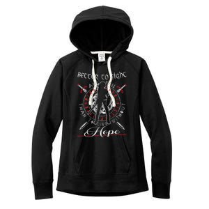 Shieldmaiden Better To Fight And Fall Lagertha Viking Gift Women's Fleece Hoodie