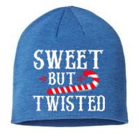 Sweet But Twisted Cool Candy Cane Christmas Tee Gift Sustainable Beanie