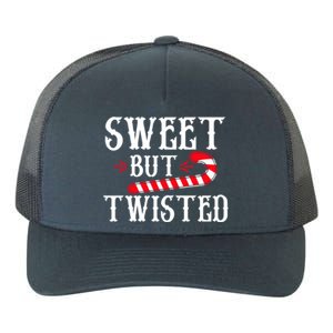 Sweet But Twisted Cool Candy Cane Christmas Tee Gift Yupoong Adult 5-Panel Trucker Hat