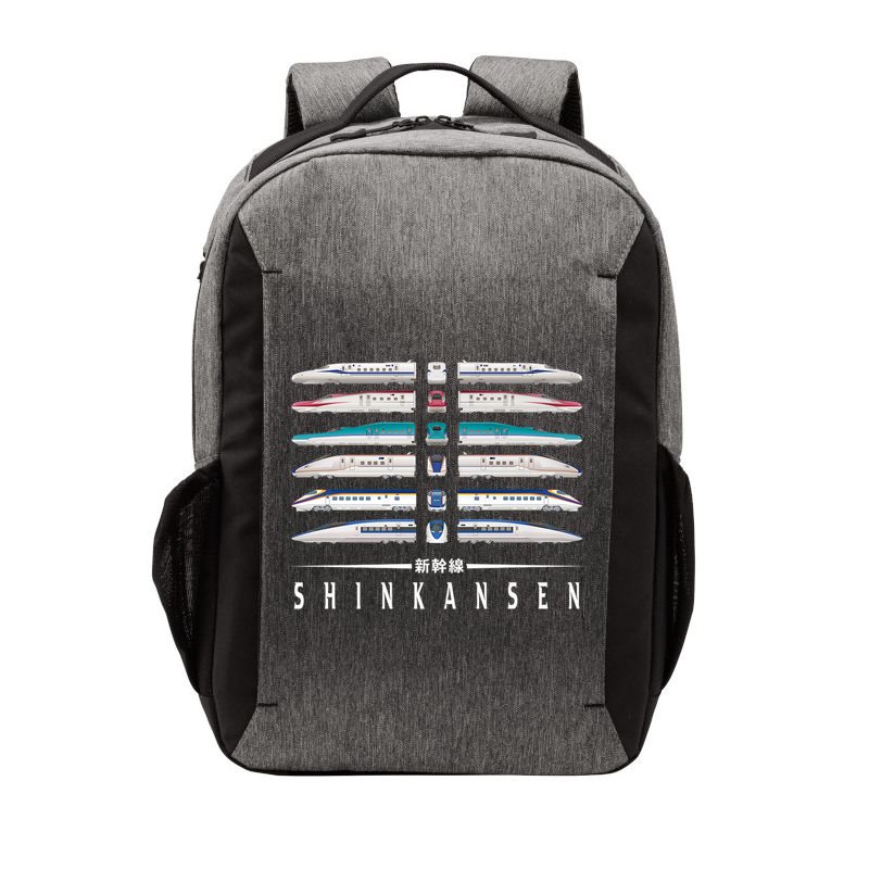 Shinkansen Bullet Train Six Pack Series Japanese Kanji Japan Premium Vector Backpack