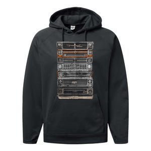 Square Body Truck An American Legend Classic Truck Slummed Performance Fleece Hoodie